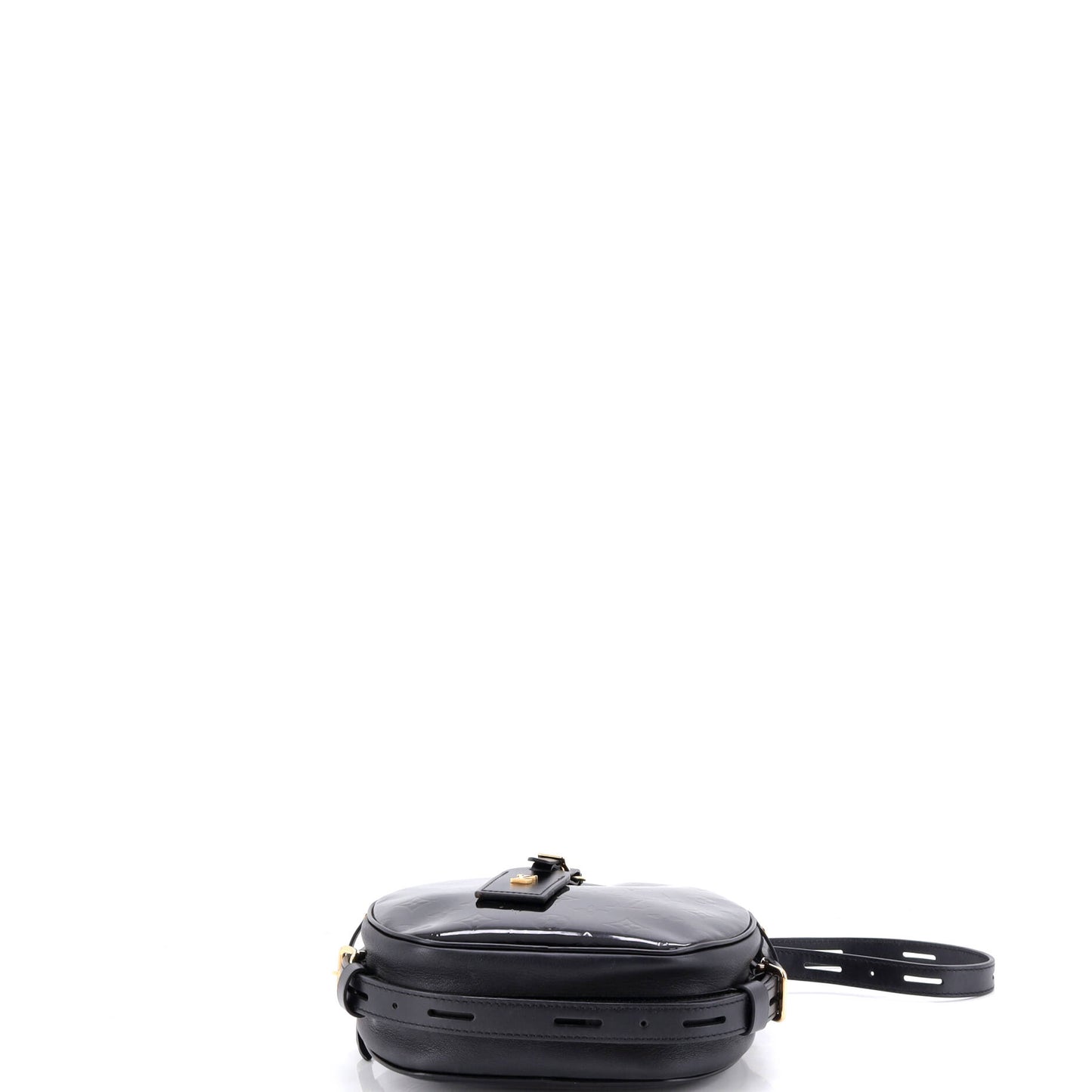 ルイ・モノグラム ソフトハットボックスバッグ モノグラム パテントレザー MM