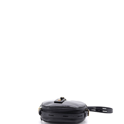 ルイ・モノグラム ソフトハットボックスバッグ モノグラム パテントレザー MM