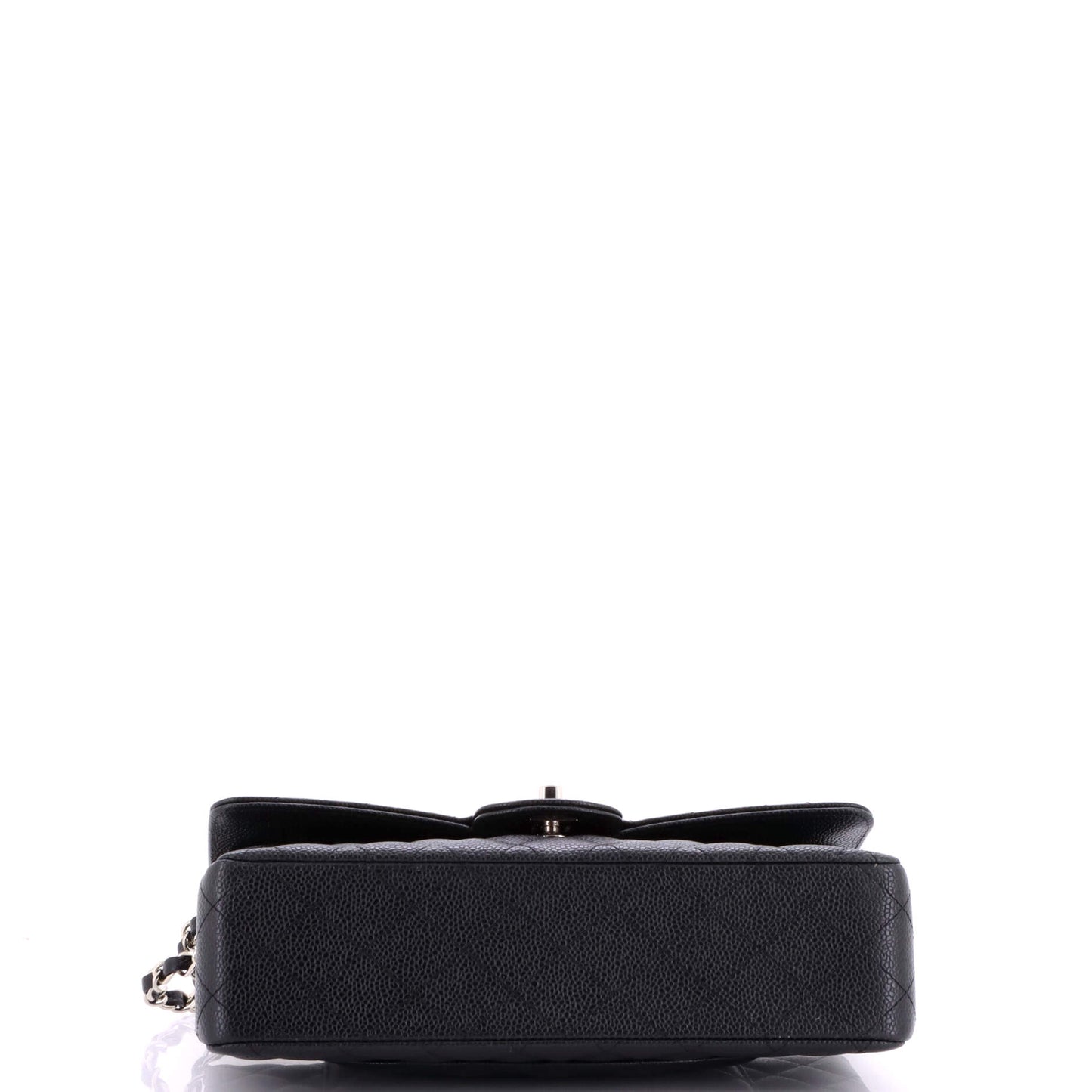 シャネル クラシック ダブルフラップバッグ キルティング キャビア ミディアム