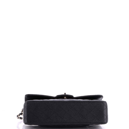 シャネル クラシック ダブルフラップバッグ キルティング キャビア ミディアム