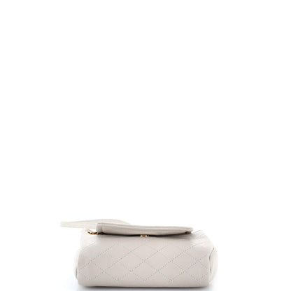 サンローラン ノリータ サッチェル キルティングレザー ミニ