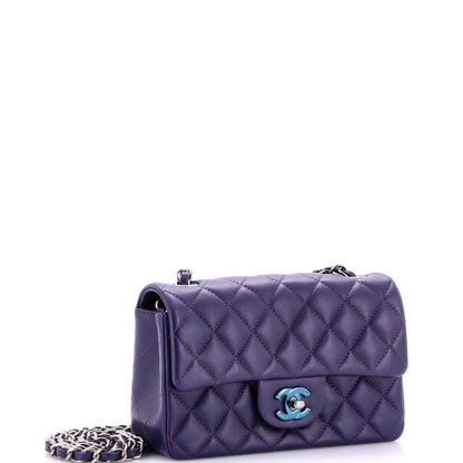 シャネル クラシック シングルフラップバッグ キルティング ラムスキン ミニ