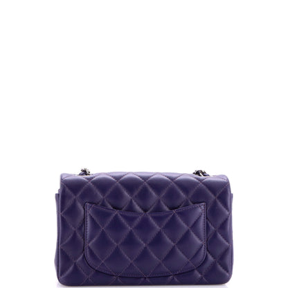 シャネル クラシック シングルフラップバッグ キルティング ラムスキン ミニ