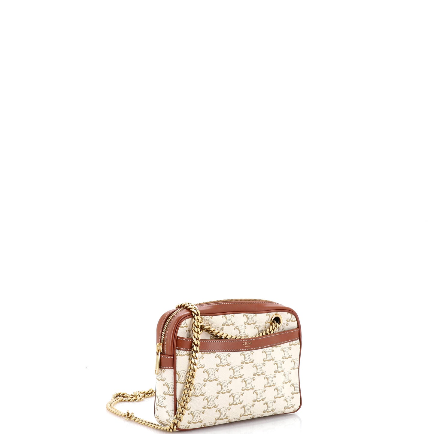 セリーヌ パタパンバッグ トリオンフコーティングキャンバス スモール