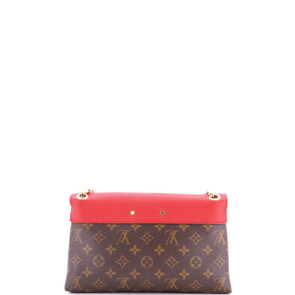 ルイ・モノグラム パラス チェーンショルダーバッグ モノグラムキャンバス＆カーフスキン