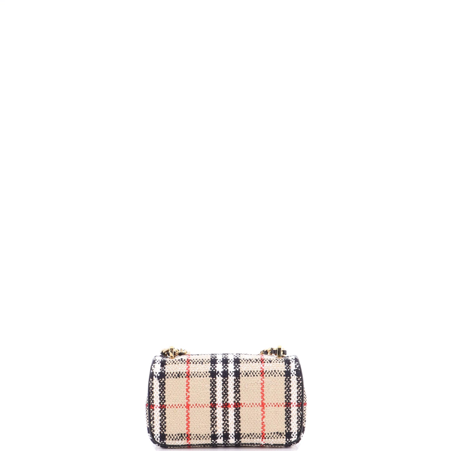 バーバリー ローラ ショルダーバッグ ヴィンテージチェック ツイード スモール