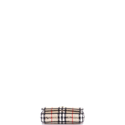 バーバリー ローラ ショルダーバッグ ヴィンテージチェック ツイード スモール