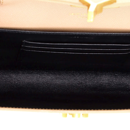 サンローラン カサンドラ チェーンショルダーバッグ レザー スモール