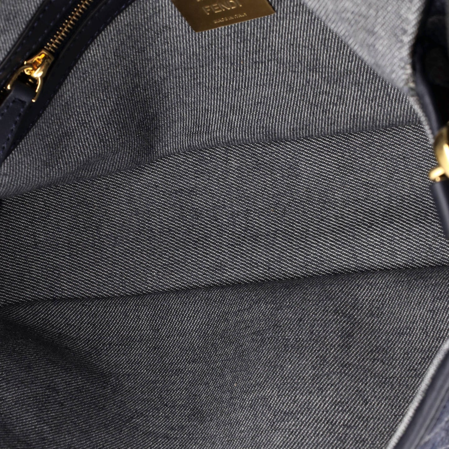 フェンディ バゲット NM バッグ ッカズ キャンバス ミディアム