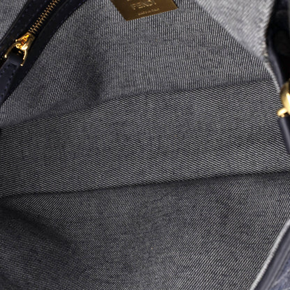 フェンディ バゲット NM バッグ ッカズ キャンバス ミディアム