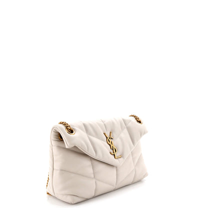 サンローラン ルル パファーショルダーバッグ キルティングレザー スモール