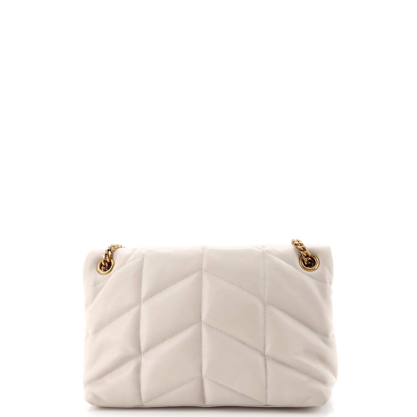 サンローラン ルル パファーショルダーバッグ キルティングレザー スモール