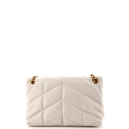 サンローラン ルル パファーショルダーバッグ キルティングレザー スモール