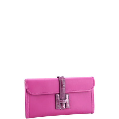 エルメス ジジェエラン タッチクラッチ スフト アリゲーター 29