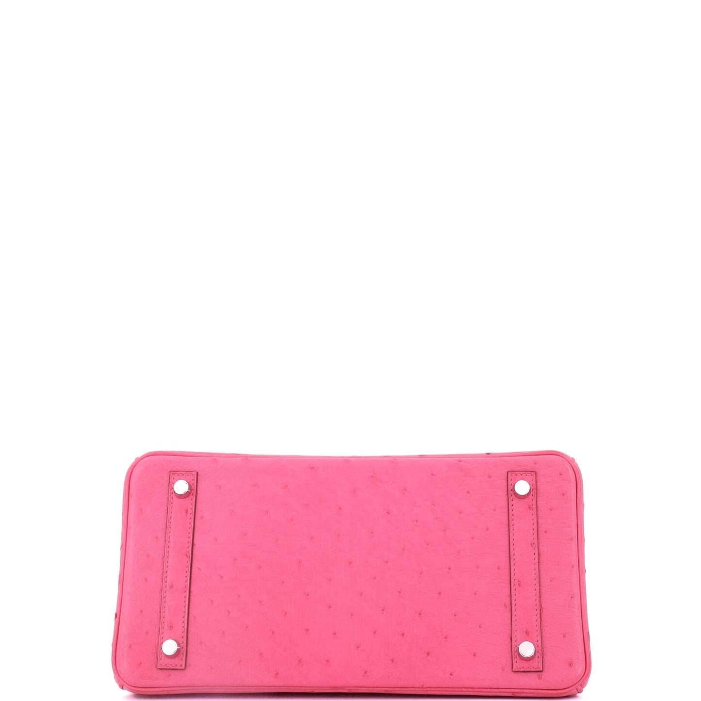 エルメス バーキン ハンドバッグ ピンク オーストリッチ パラジウム金具 30