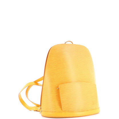 ルイ・ヴィトン ゴブラン バックパック エピレザー