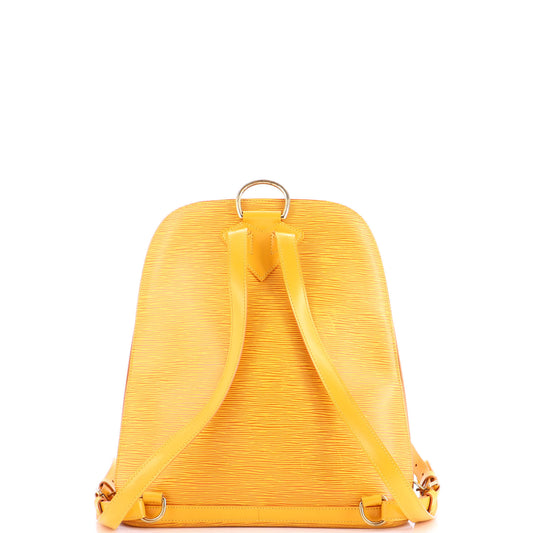 ルイ・ヴィトン ゴブラン バックパック エピレザー