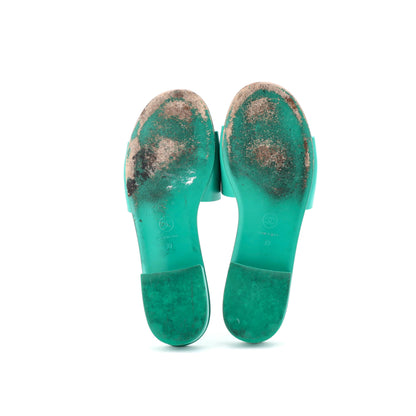 シャネル レディース CH-NEL ミュールサンダル レザー