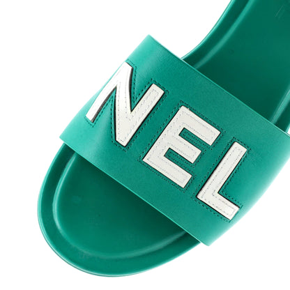 シャネル レディース CH-NEL ミュールサンダル レザー