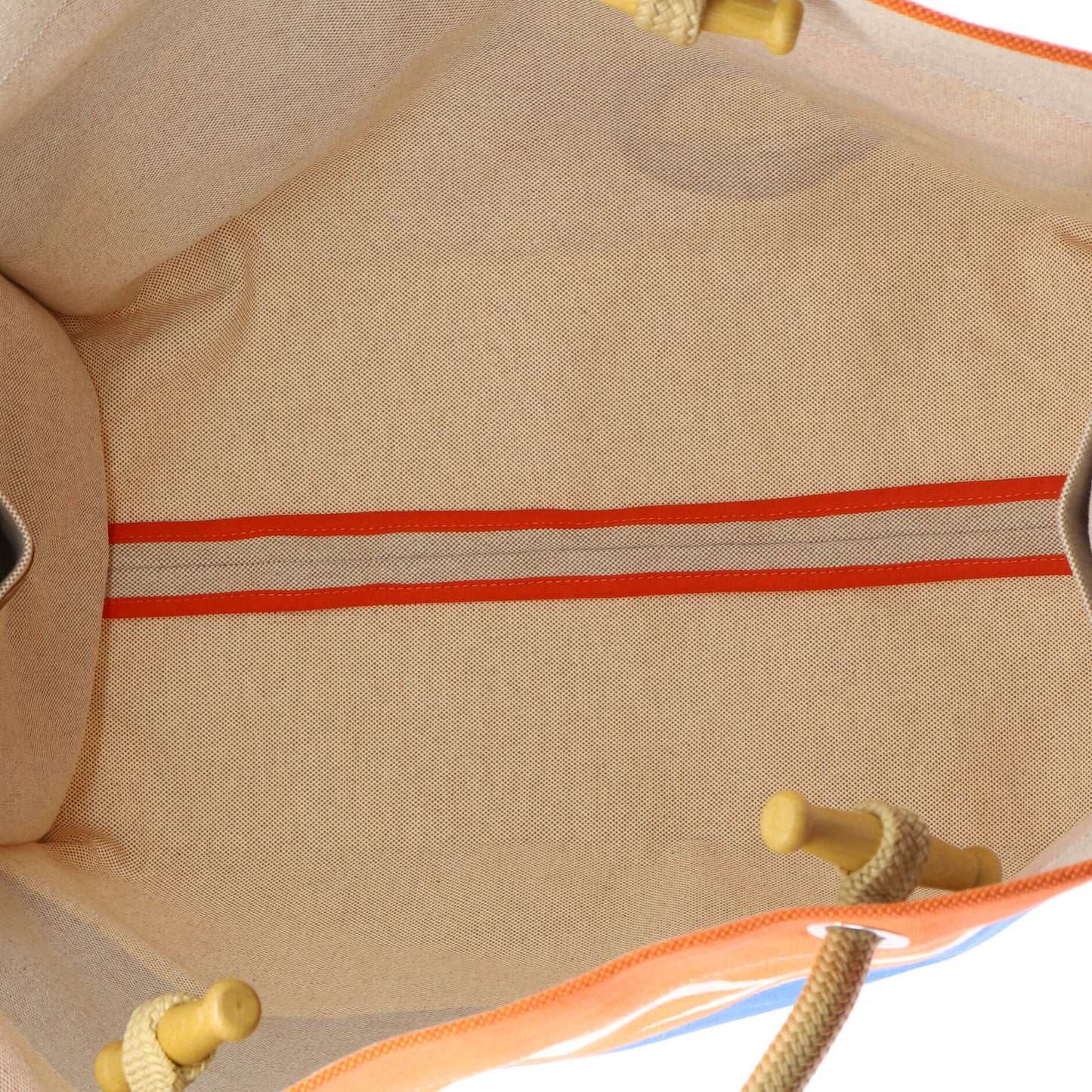 エルメス エスカル ア ラ プランジュ ビーチバッグ プリント キャンバス