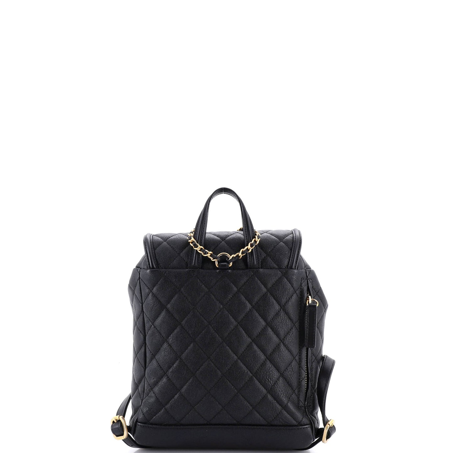 シャネル フィリグリー バックパック キルティング キャビア ラージ