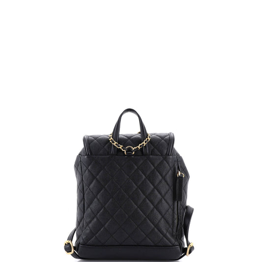 シャネル フィリグリー バックパック キルティング キャビア ラージ