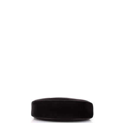 セリーヌ アヴァ バッグ クリスタル装飾 ベルベット