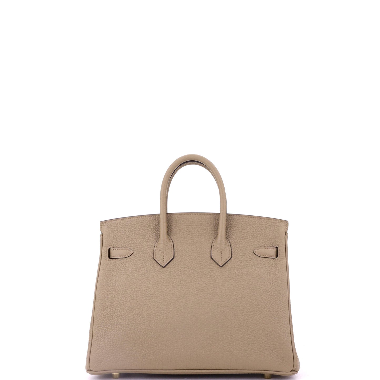 エルメス バーキン ハンドバッグ ブラウン トゴ ゴールド金具 25