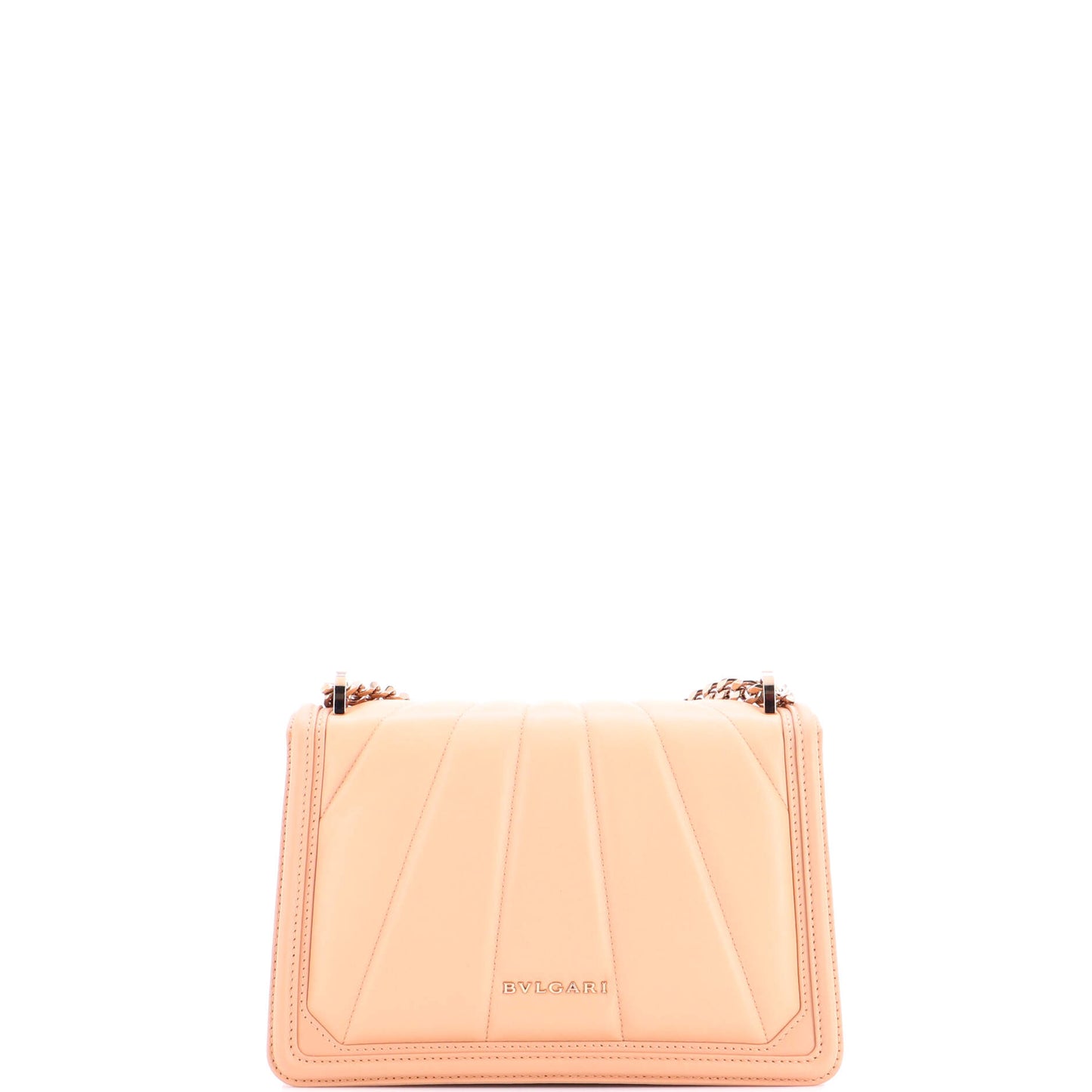 ブルガリ セルペンティ ダイヤモンドブラストショルダーバッグ キルティングレザー ミニ