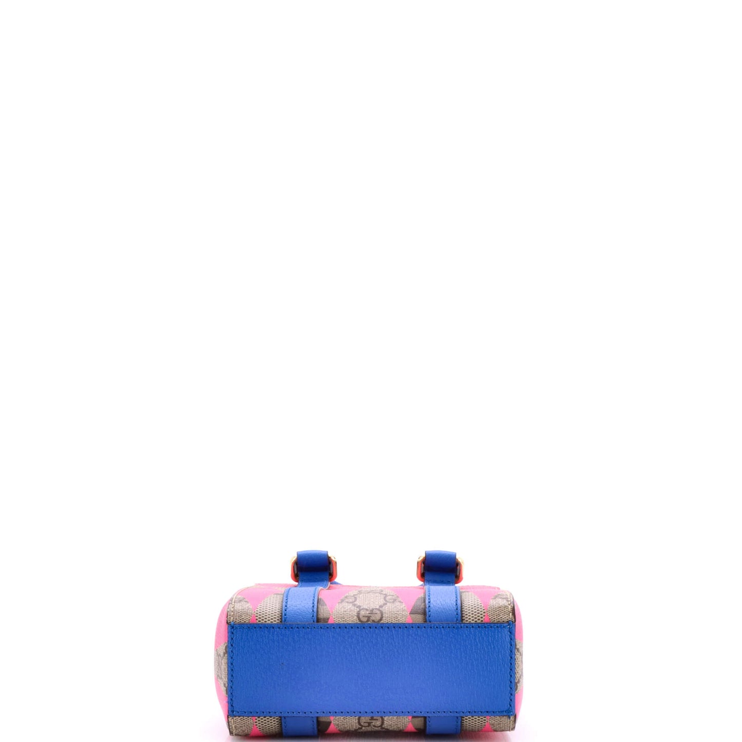 グッチ コンバーチブル オープントート ロンバス GGコーティングキャンバス レザー ミニ