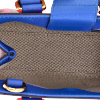 グッチ コンバーチブル オープントート ロンバス GGコーティングキャンバス レザー ミニ