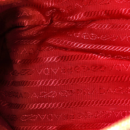 Prada Double Zip Lux Tote Vernice サフィアーノ Leather Mini