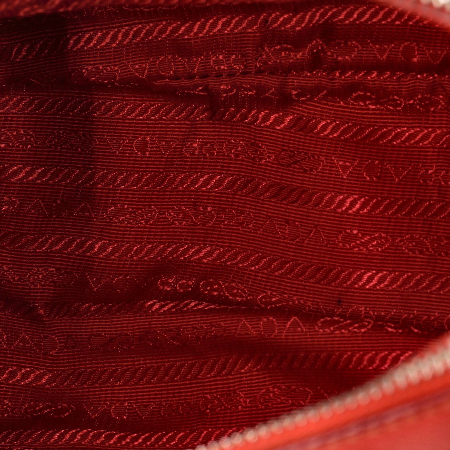 プラダ ダブルジップ ラックス トート サフィアーノ レザー スモール