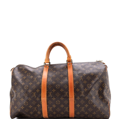 ルイ・モノグラム キーポルバッグ モノグラムキャンバス 50