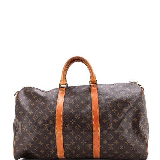 ルイ・モノグラム キーポルバッグ モノグラムキャンバス 50