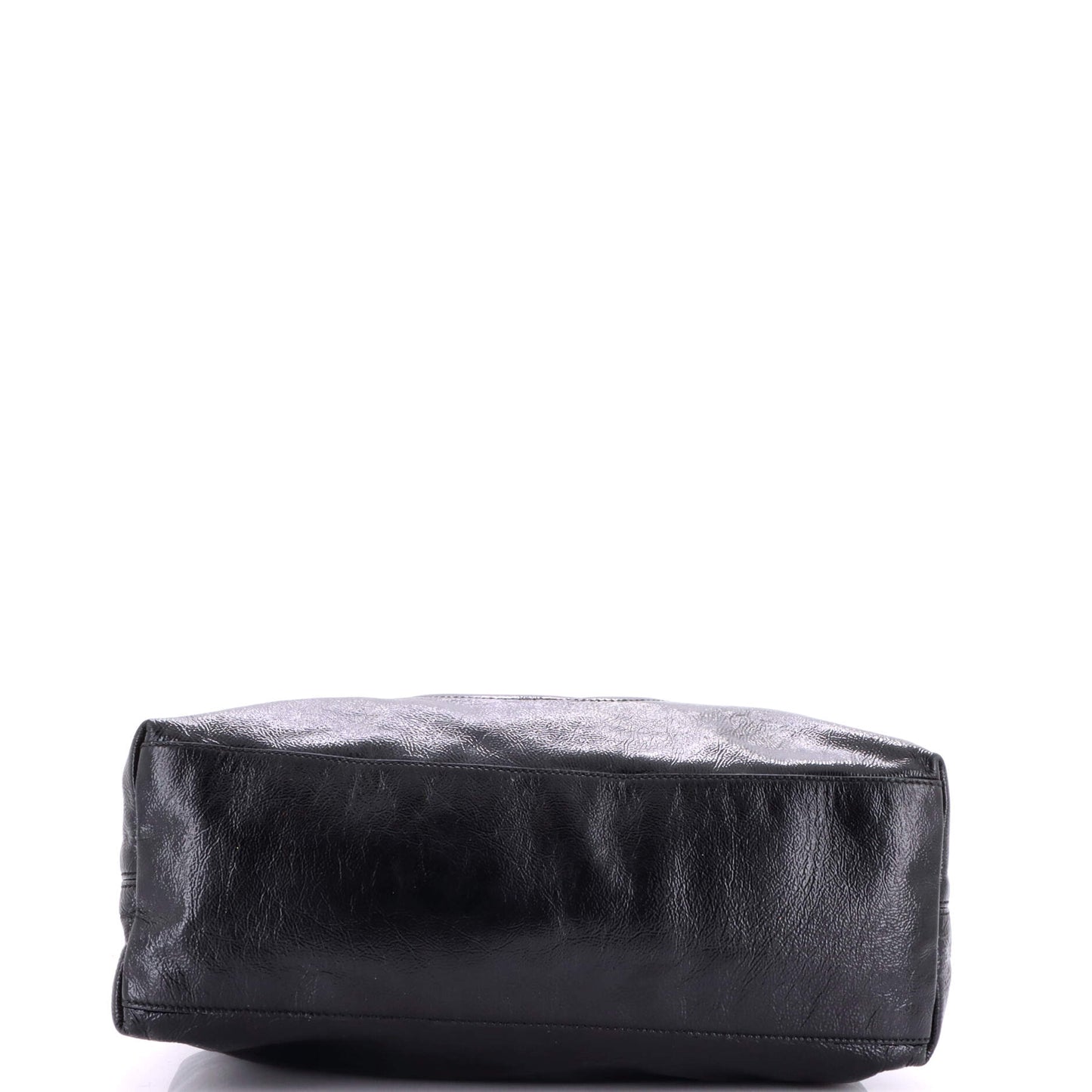 グッチ ソーホー チェーンストラップ ショルダーバッグ パテント ミディアム