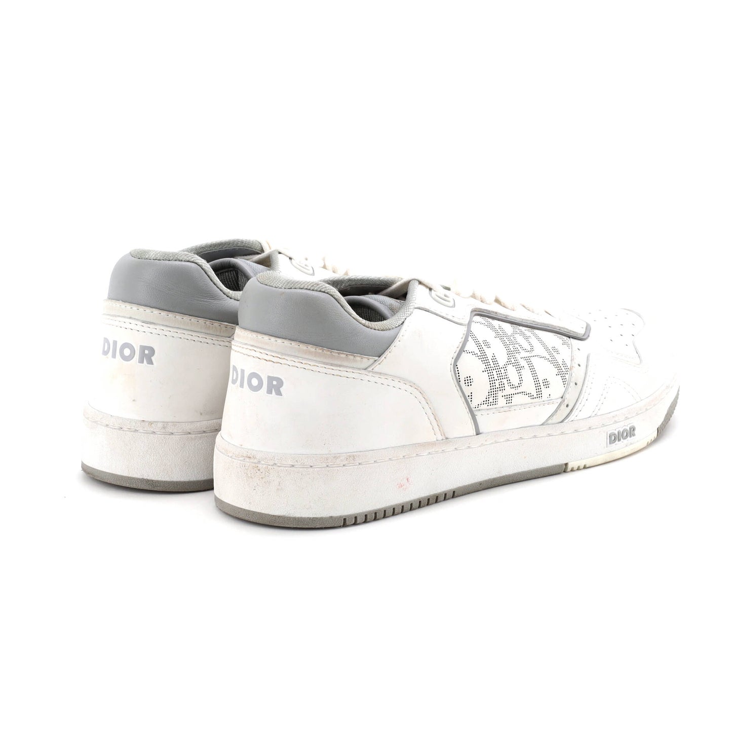 クリスチャン・ディオール メンズ B27 ローカット スニーカー レザー（オブリークギャラクシーレザー使用）