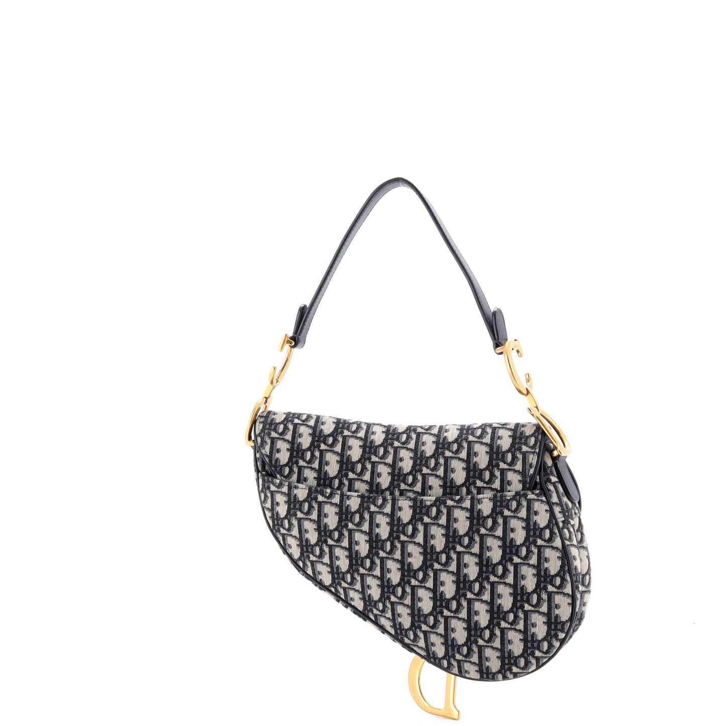 クリスチャン・ディオール サドルハンドバッグ オブリークキャンバス ミディアム