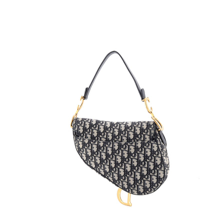 クリスチャン・ディオール サドルハンドバッグ オブリークキャンバス ミディアム