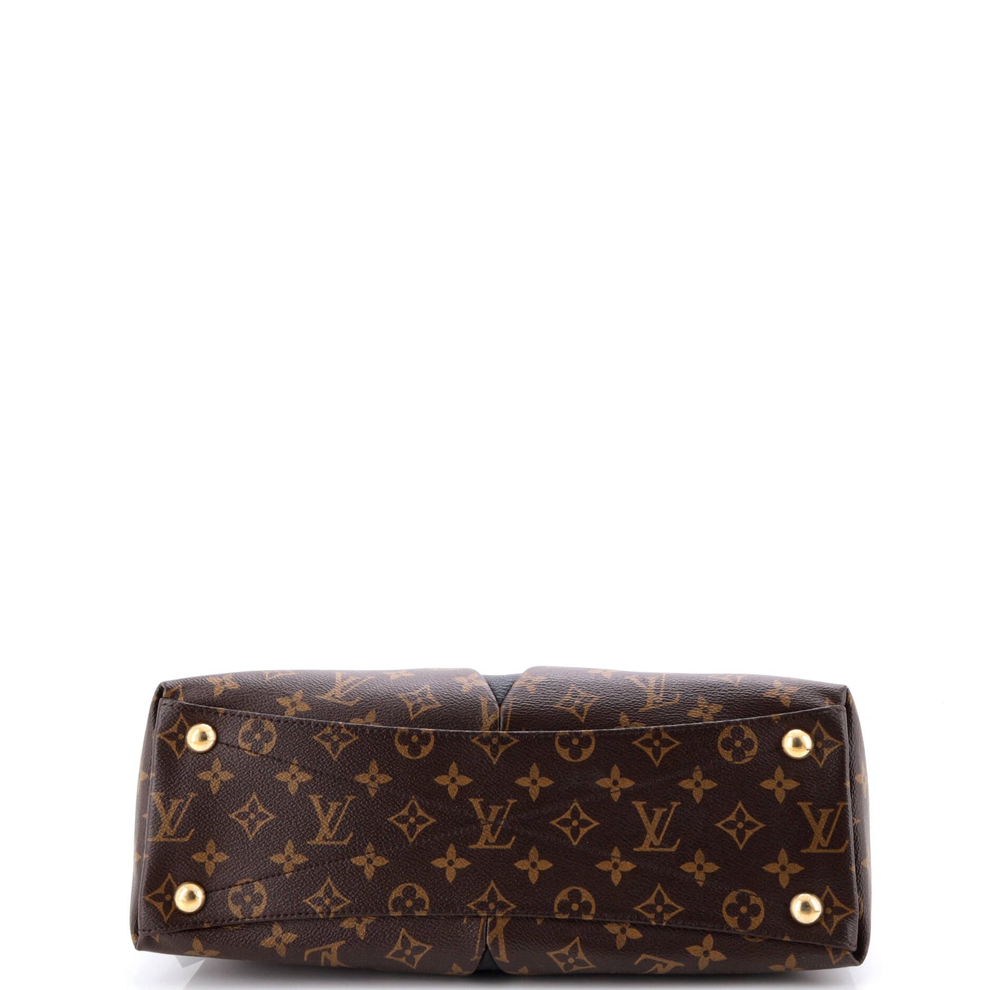 ルイ・戦略 Vトート モノグラムキャンバス＆レザー MM