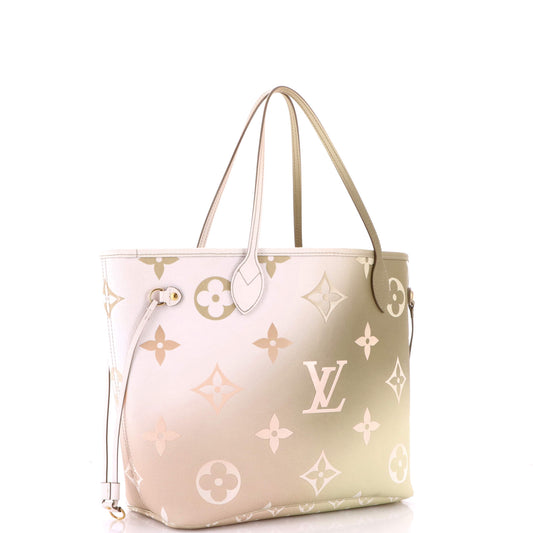 ルイ・ヴィトン ネヴァーフル NM トートバッグ スプリング・イン・ザ・シティ モノグラム ジャイアントキャンバス MM