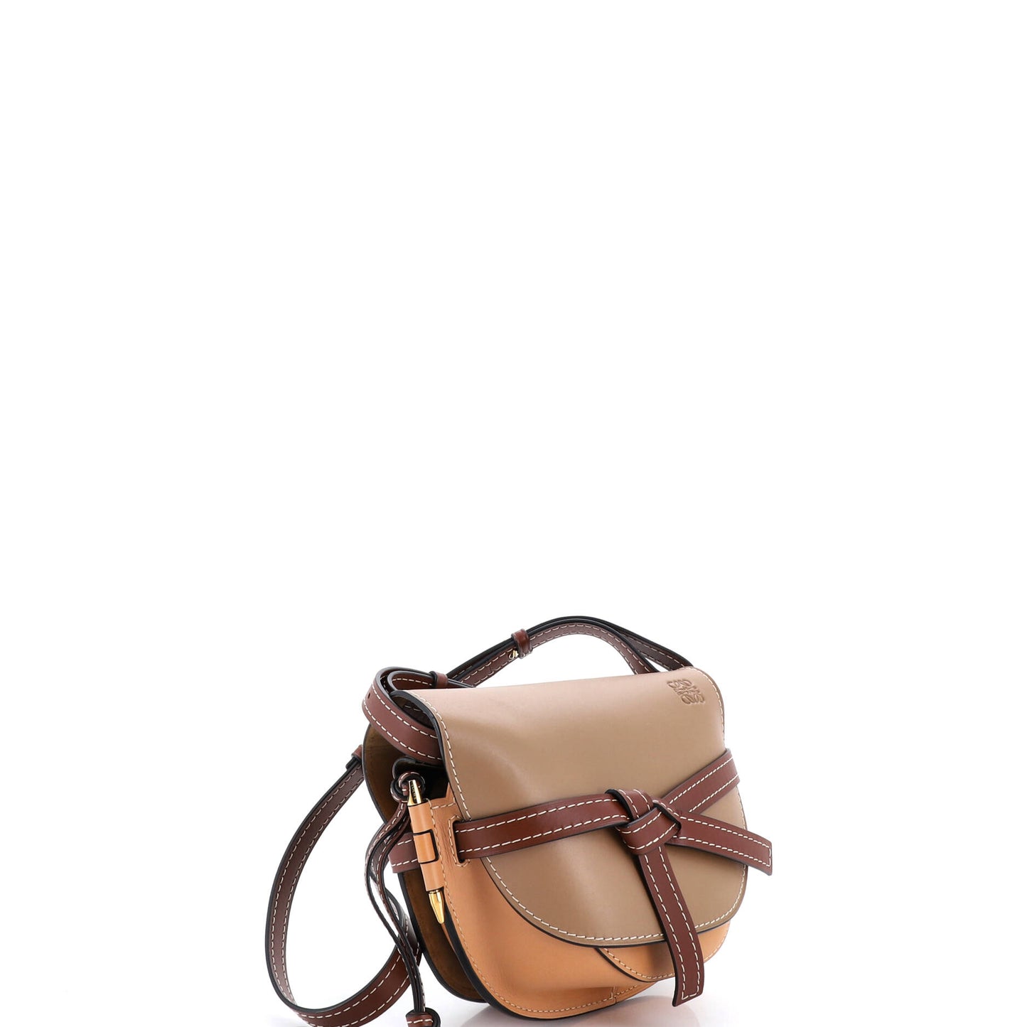 ロエベゲートショルダーバッグ レザー スモール