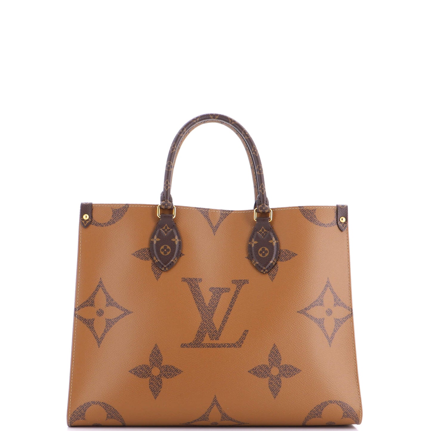 ルイ・戦略オンザゴー トートリバースモノグラム ジャイアントMM
