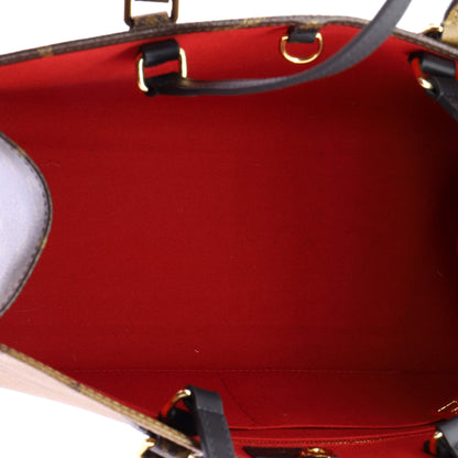 ルイ・戦略オンザゴー トートリバースモノグラム ジャイアントMM