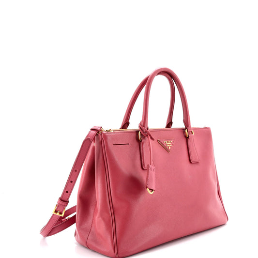 Prada Double Zip Lux Tote サフィアーノ Leather Large