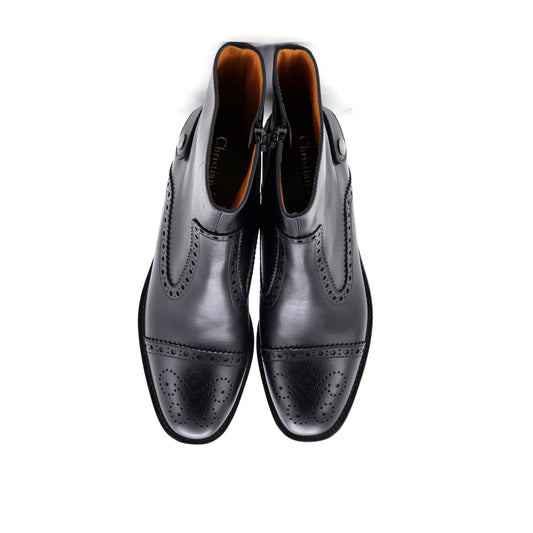 クリスチャン・ディオール レディース D-Folk アンクルブーツ レザー