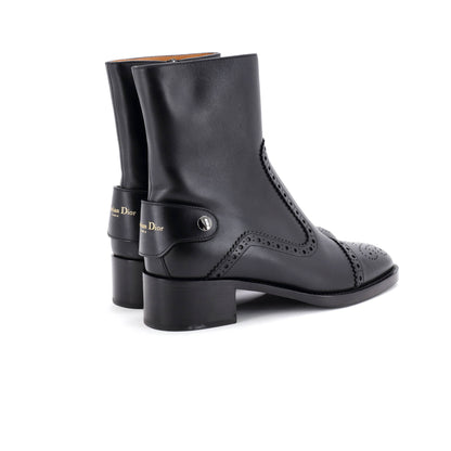 クリスチャン・ディオール レディース D-Folk アンクルブーツ レザー