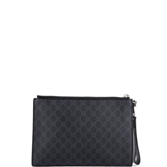 グッチ ナイト クーリエ ポーチ GGコーティングキャンバス アップリケ付き