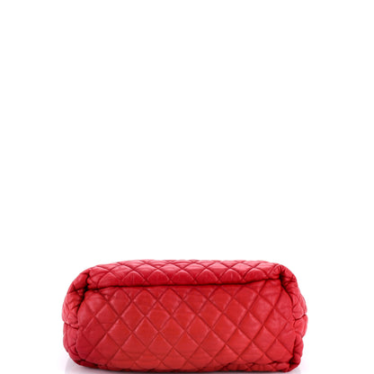 シャネル ココ コクーン リバーシブル トートバッグ キルティング ラムスキン＆ジャージー ミディアム