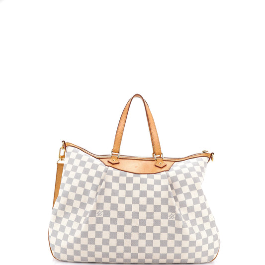 ルイ・ヴィトン シラクーサ ハンドバッグ ダミエ GM